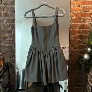 Zara Gray Mini Dress